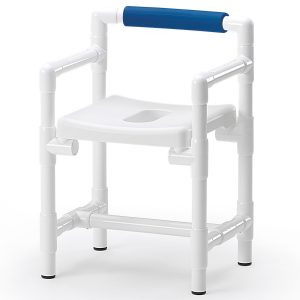 Duschhocker mit Rücken- und Armlehnen - DH 49 A RL